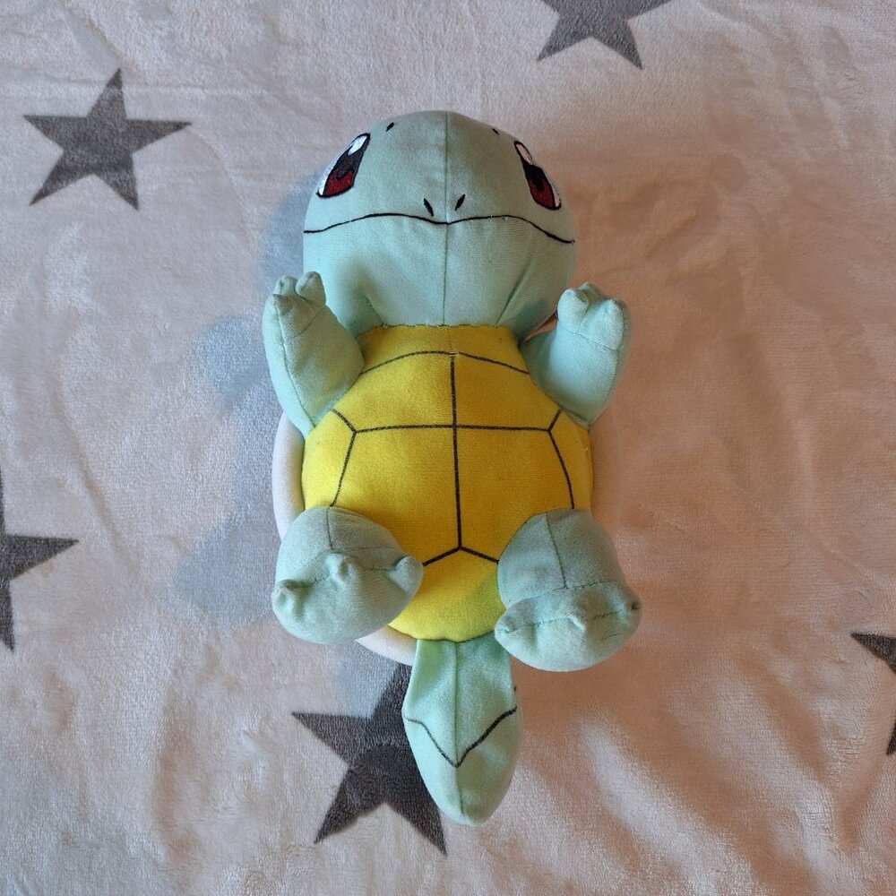 Pokemon Squirtle 12" Plush Large Animal Toy Factory 2017 Nintendo Game Freak - Picture 13 of 13